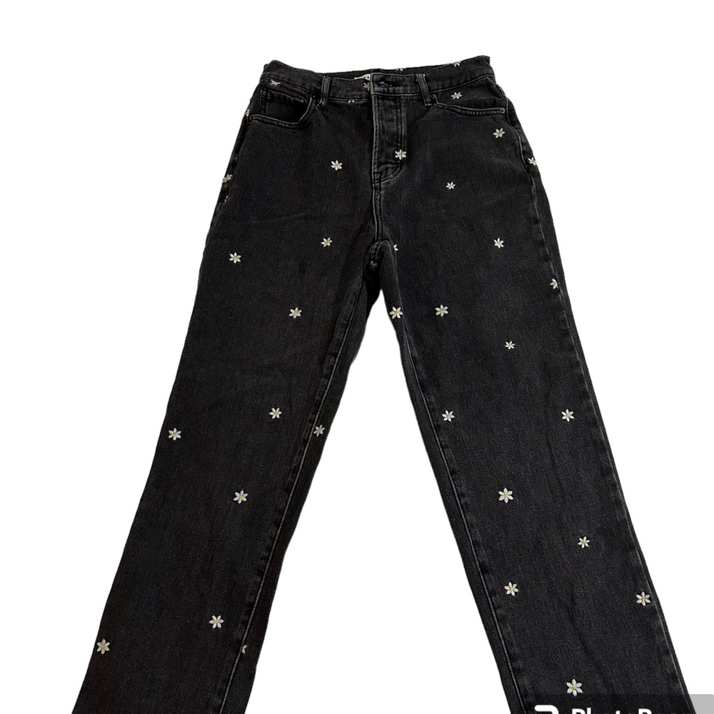 Pacsun straight leg flower pants size 25